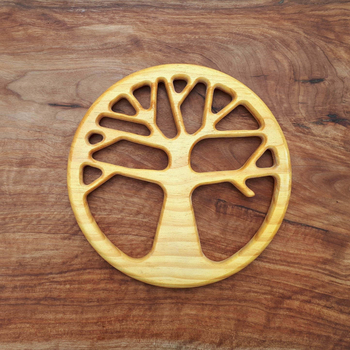 Large Wooden Yggdrasil Tree of Life Wall Hanger