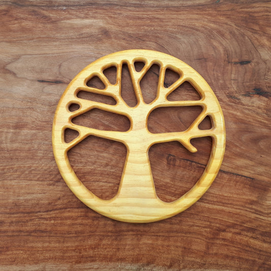 Large Wooden Yggdrasil Tree of Life Wall Hanger