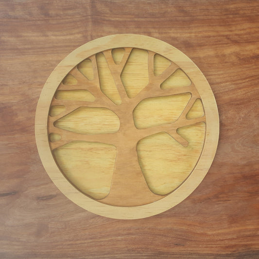 Wooden Yggdrasil Tree of Life Wall Art