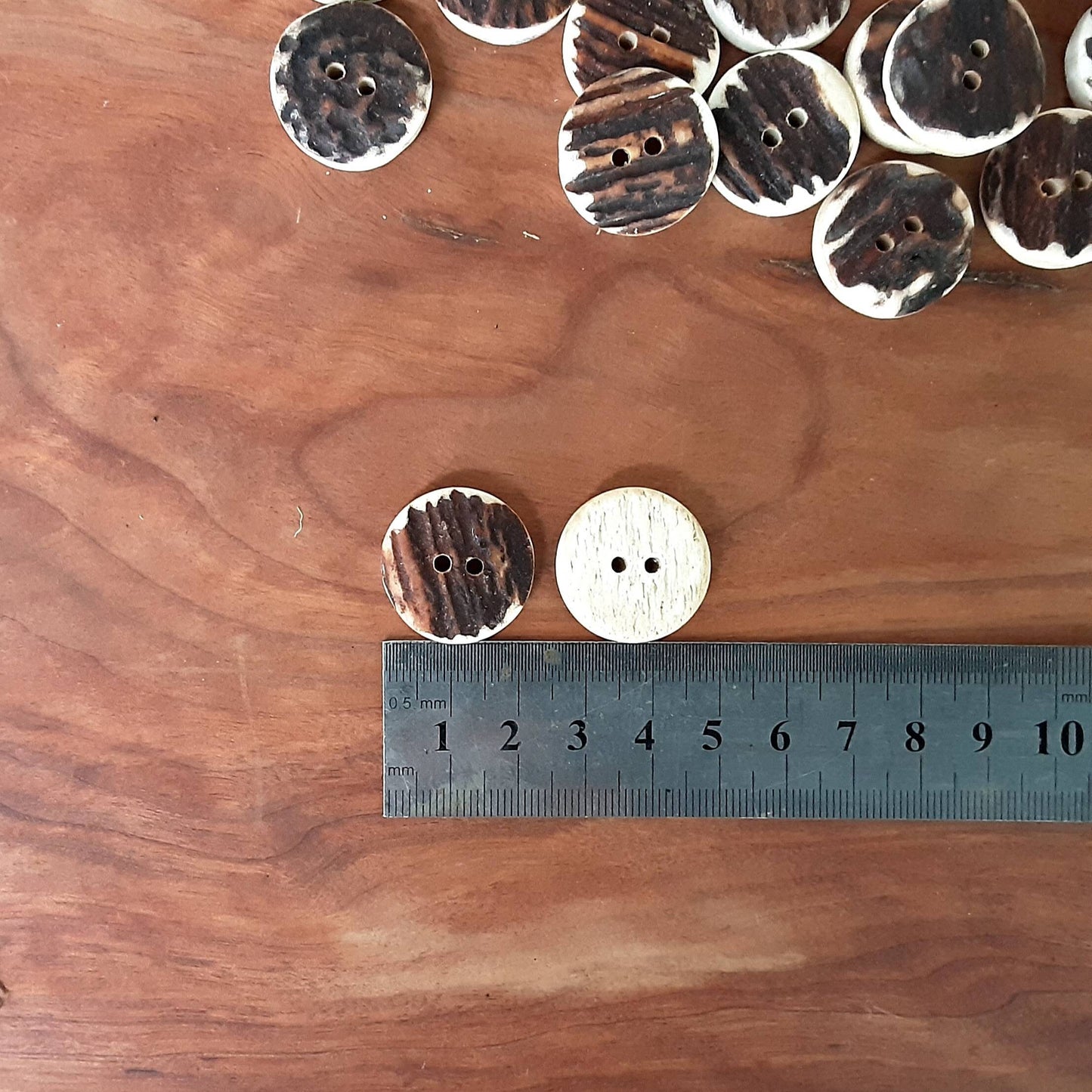 22mm Antler Buttons