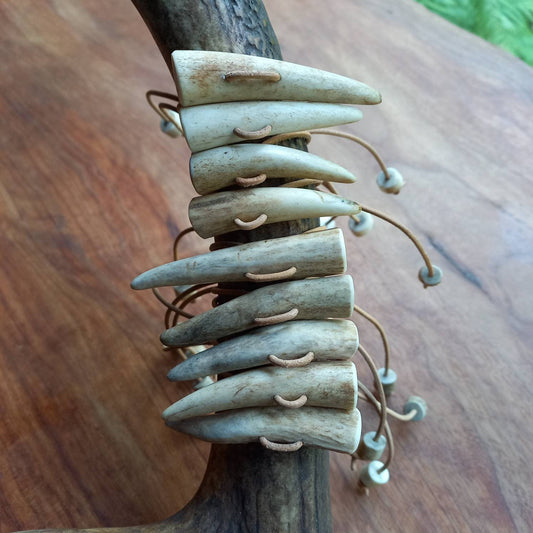 Antler Tip Hair / Dread Tie