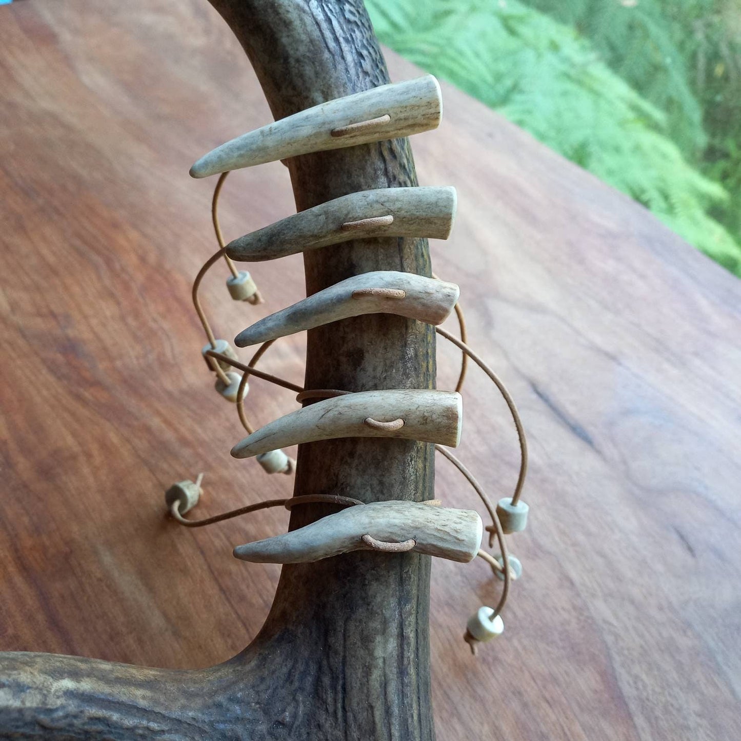 Antler Tip Hair / Dread Tie