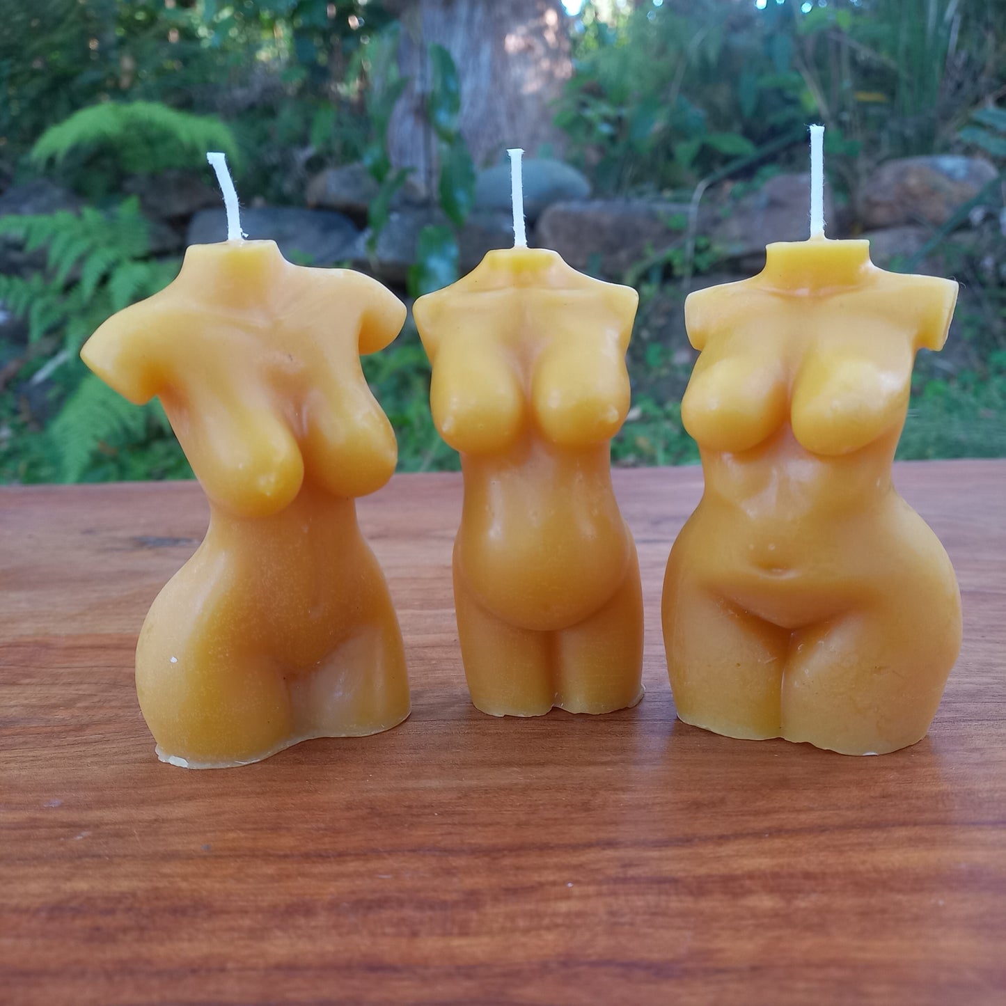 Divine Feminine Pure Organic Beeswax Candles