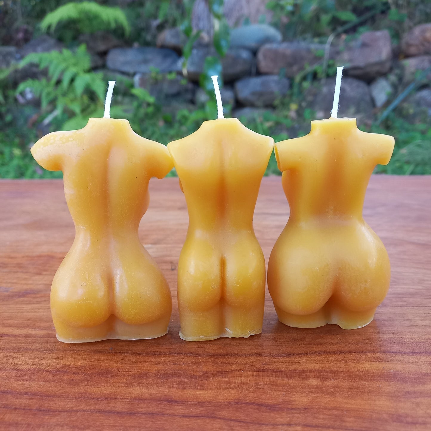 Divine Feminine Pure Organic Beeswax Candles