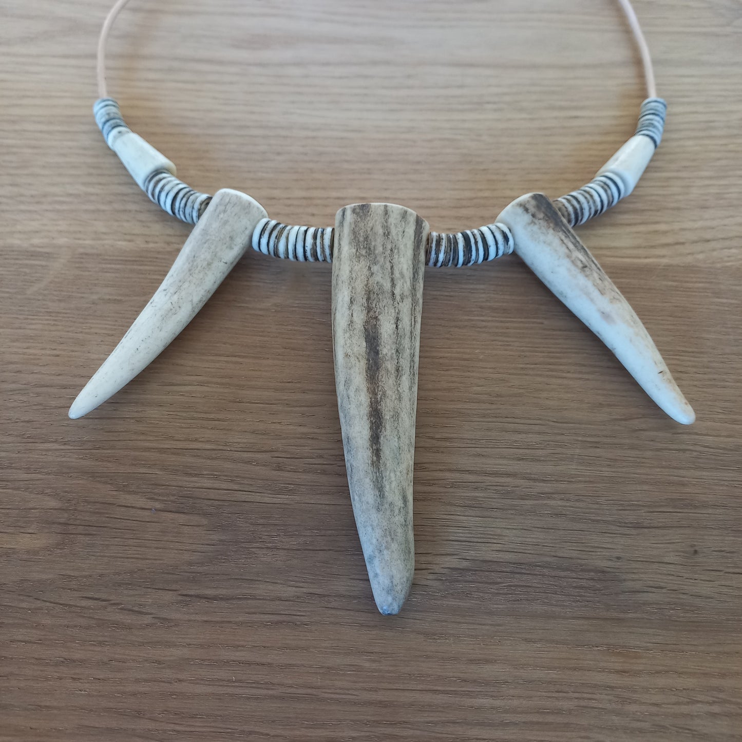 Deer Antler Tip Necklace (A)