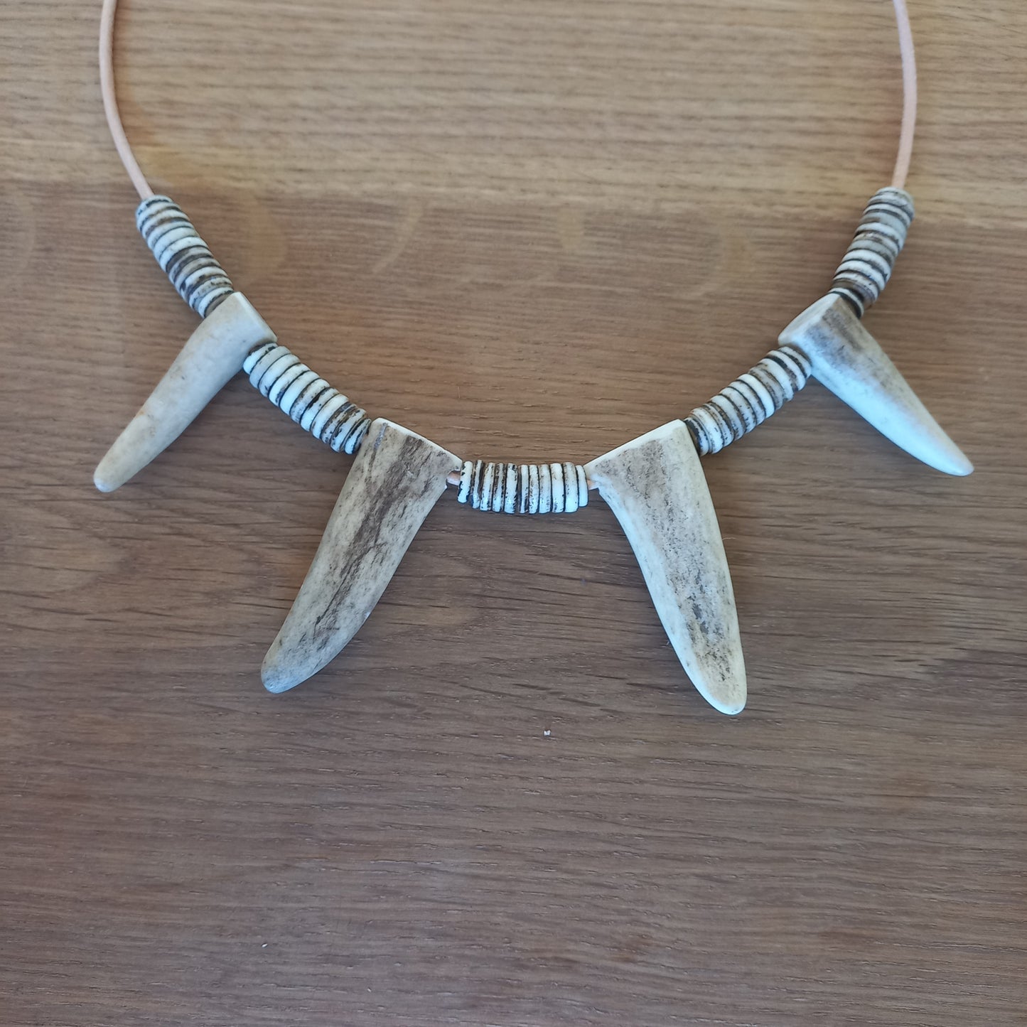 Deer Antler Tip Necklace (I)