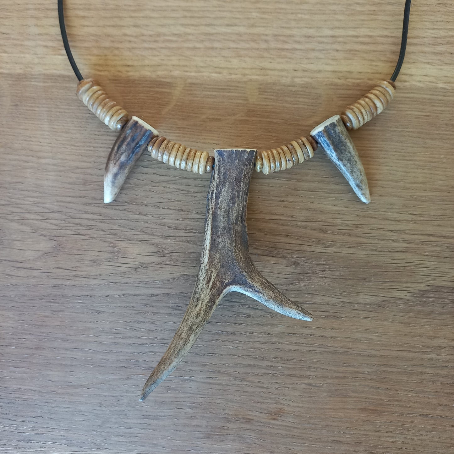 Deer Antler Tip Necklace (C)