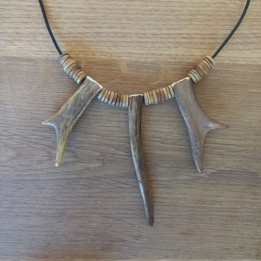 Deer Antler Tip Necklace (G)