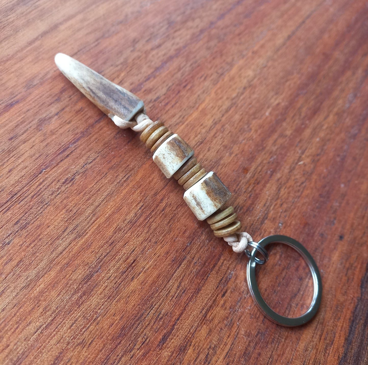 Roe Deer Antler Tip Keychain