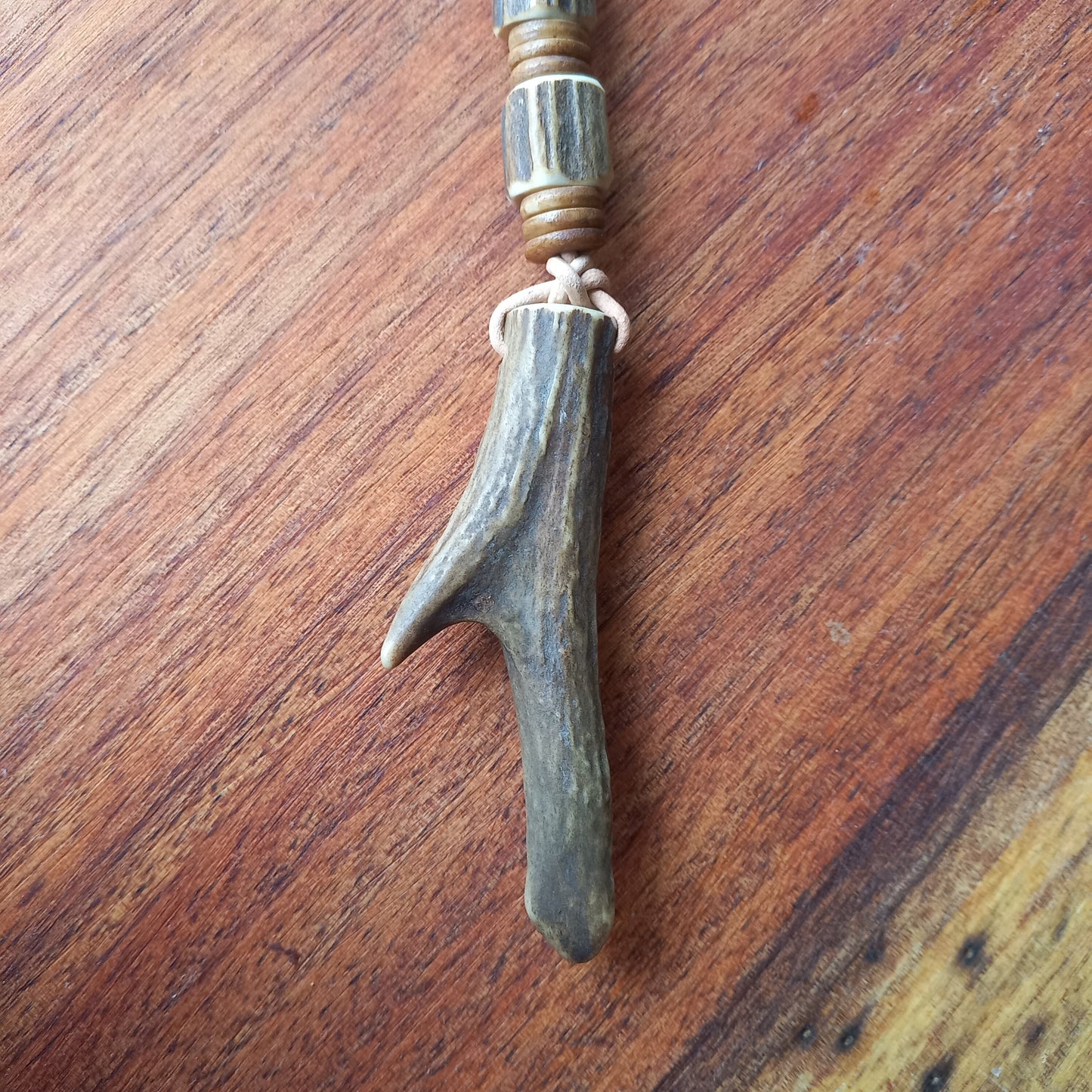 Roe Deer Antler Keychain