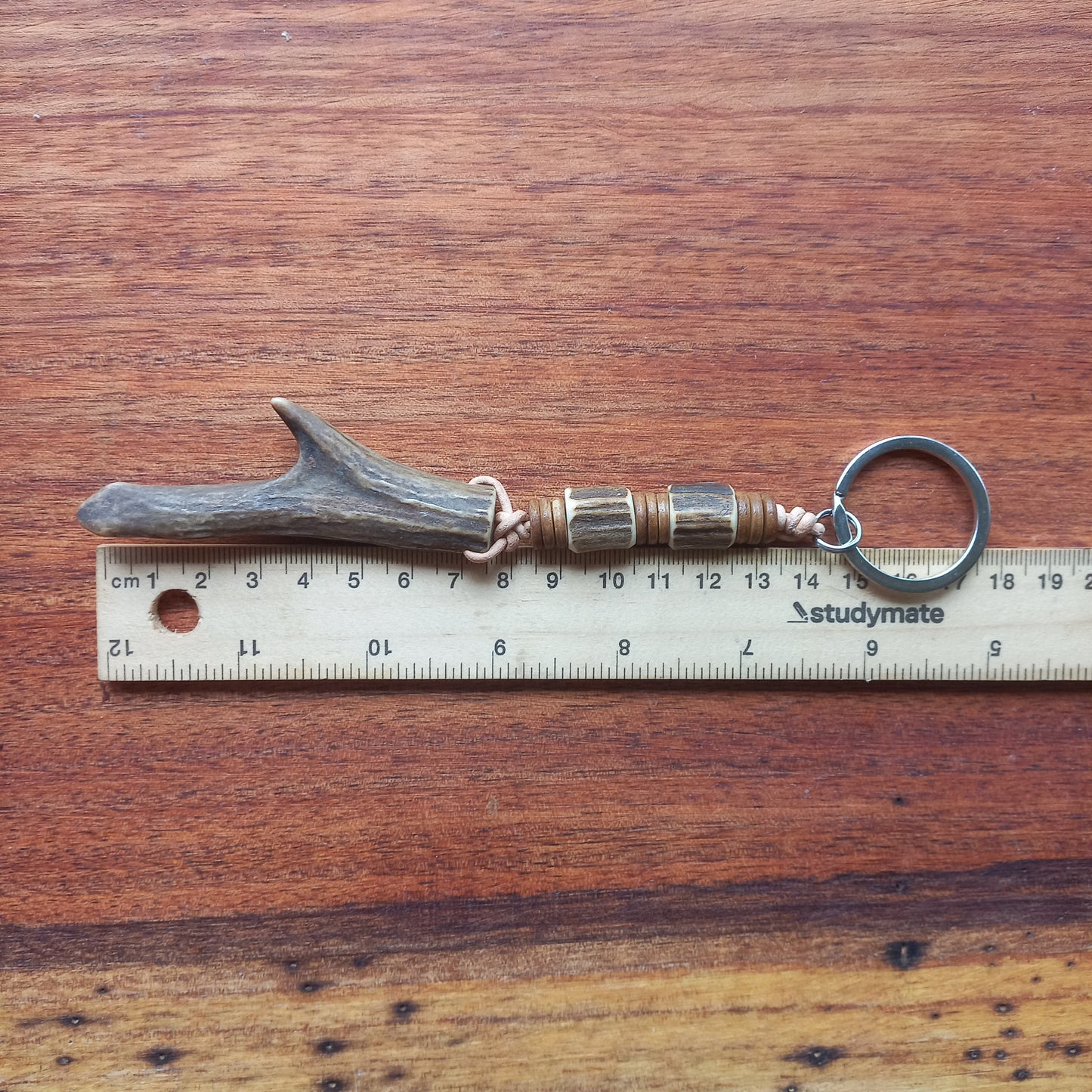 Roe Deer Antler Keychain