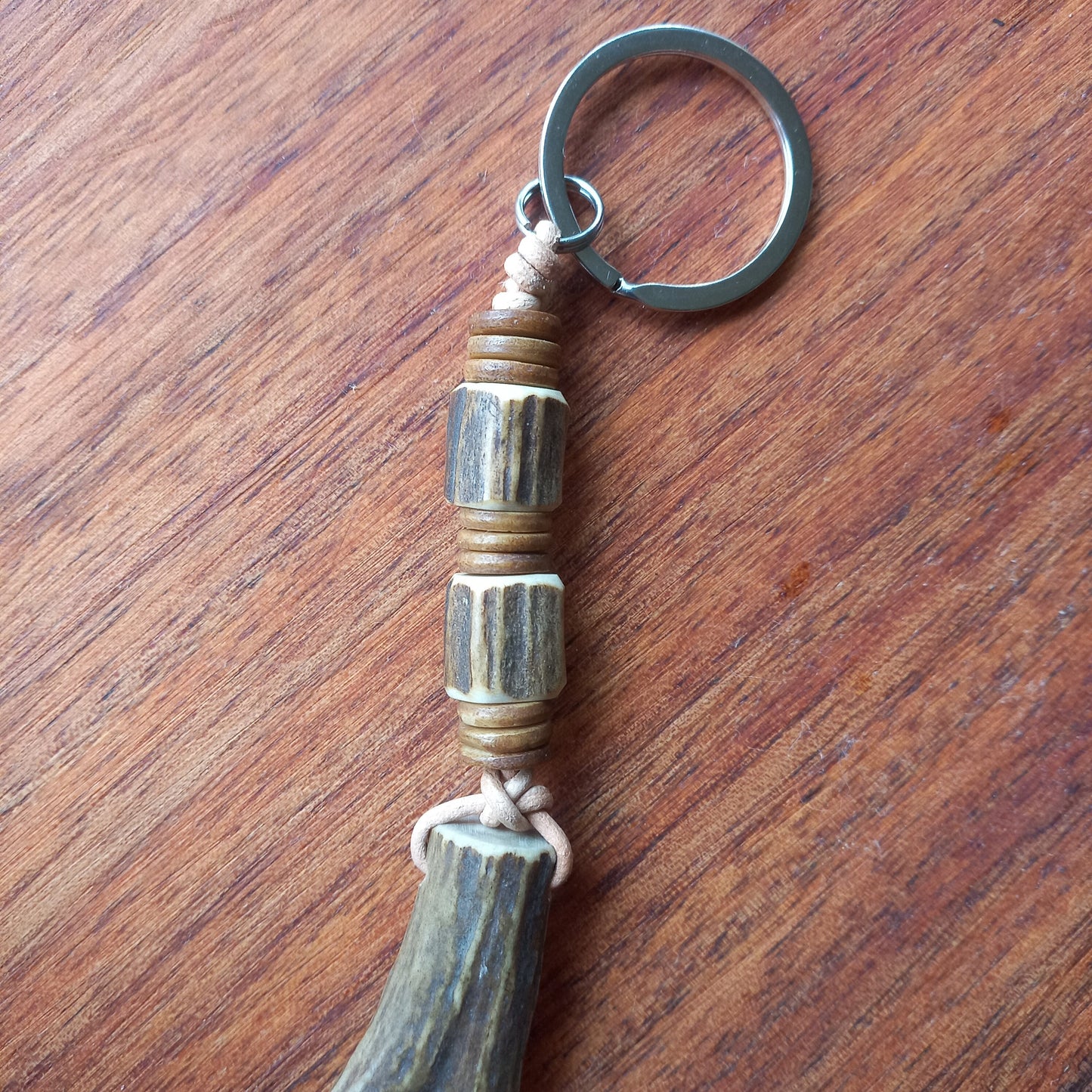 Roe Deer Antler Keychain