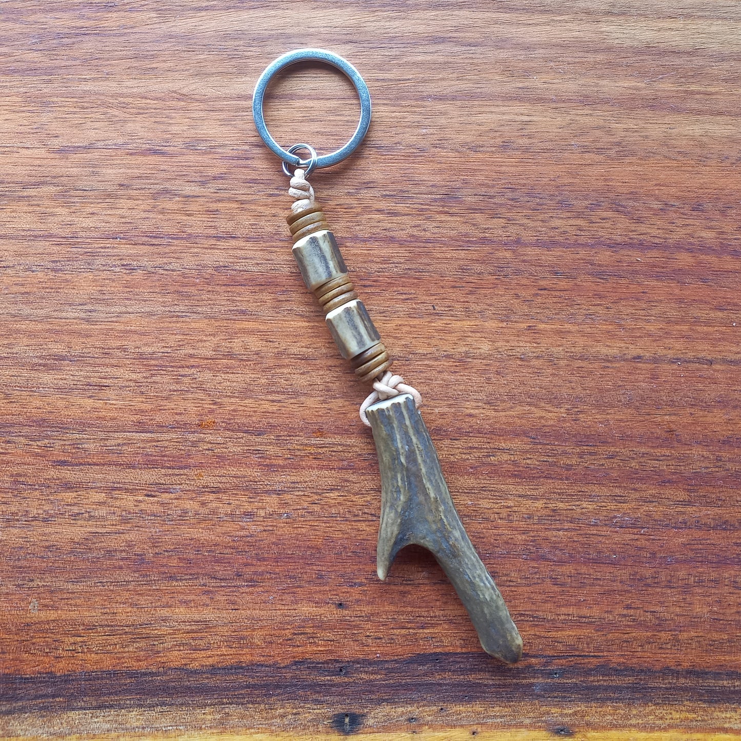 Roe Deer Antler Keychain