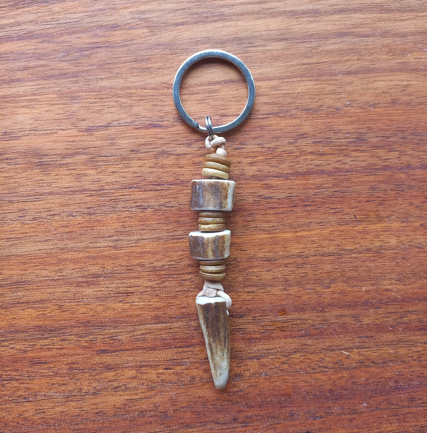 Roe Deer Antler Tip Keychain